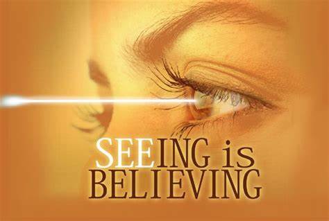 SEE IT AND BELIEVE IT! – The Place of Praise